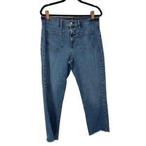 Gap Cheeky Straight Medium Indigo Jeans‎